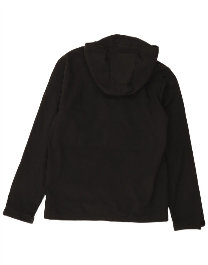 Jack & Jones jachetă de vânt cu glugă pentru bărbați UK 38 Poliester mediu negru