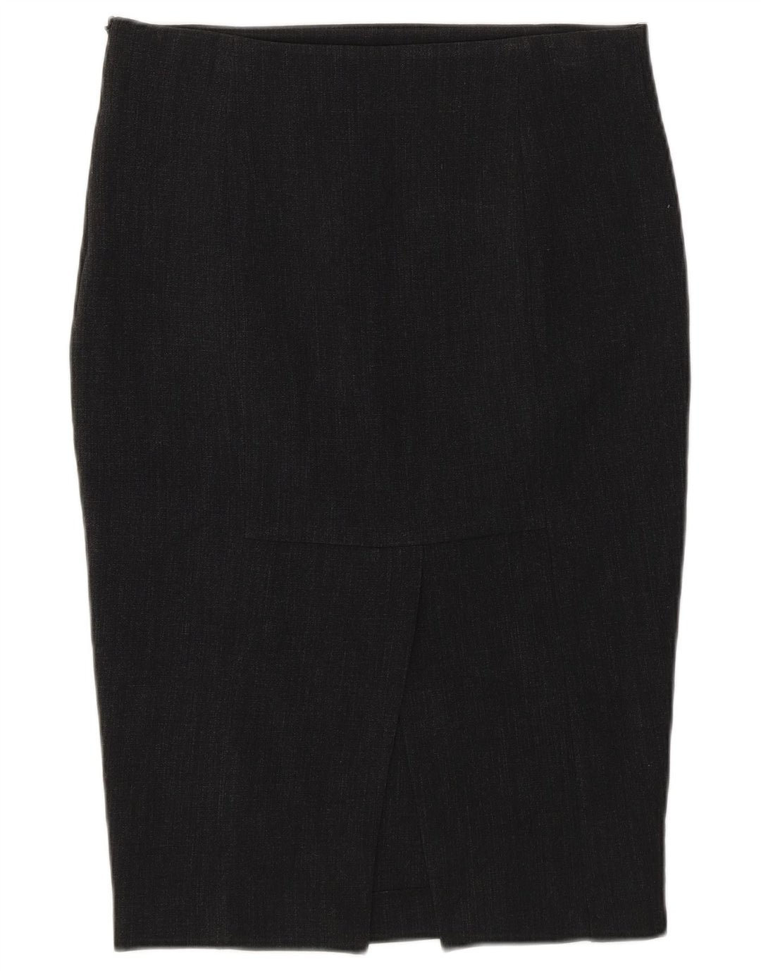 Fusta creion pentru femei Zara Medium W28 Gri Poliester