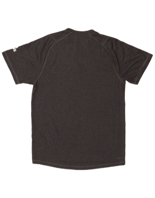 Tricou cu grafică Adidas Aeroready pentru bărbați Top mic, gri, poliester