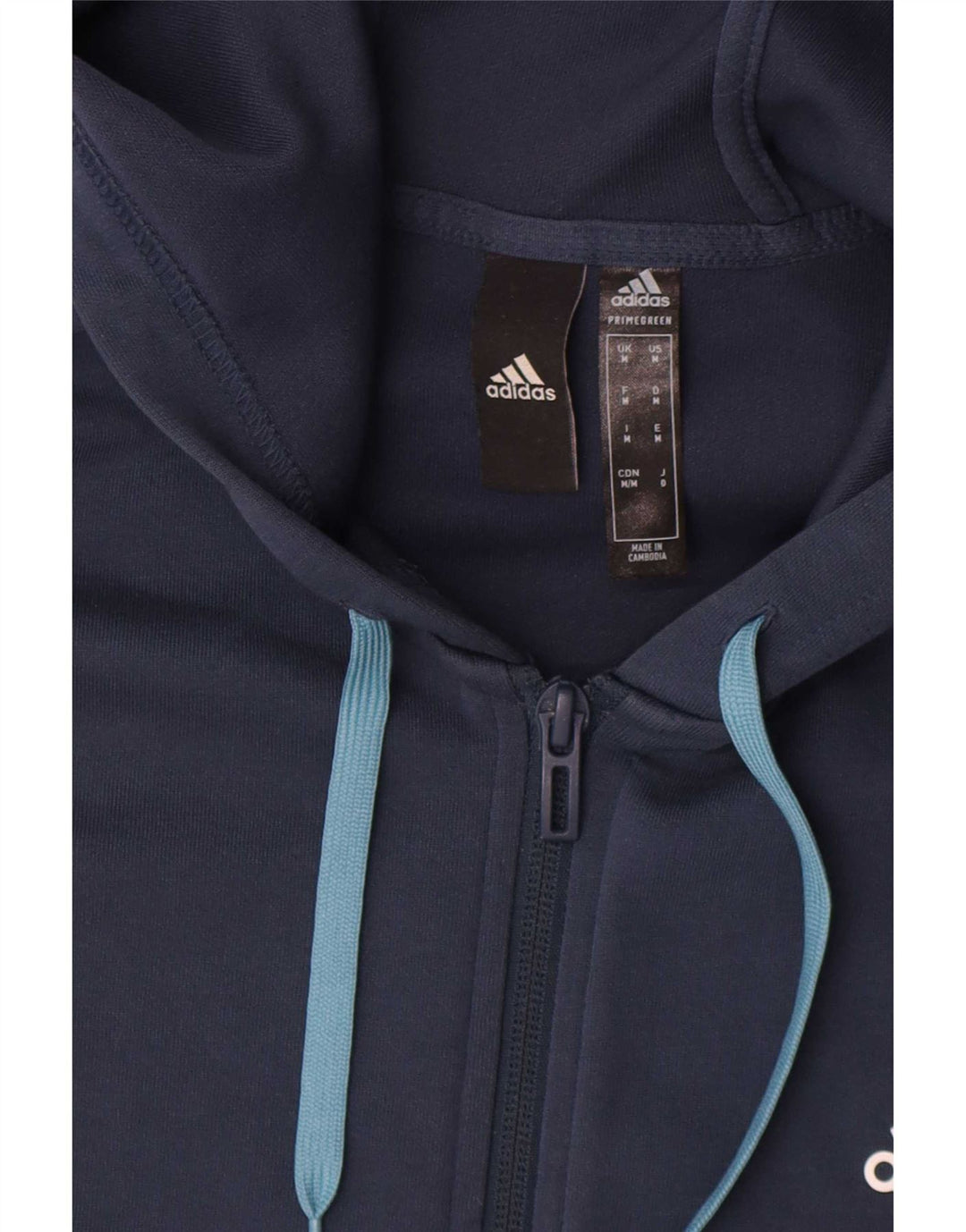 Jachetă de top pentru trening Aeroready pentru bărbați Adidas, mijlociu, albastru bleumarin, color block