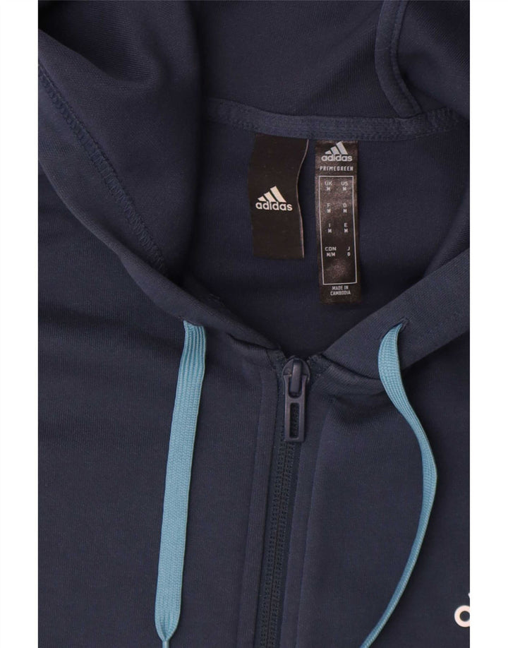 Jachetă de top pentru trening Aeroready pentru bărbați Adidas, mijlociu, albastru bleumarin, color block