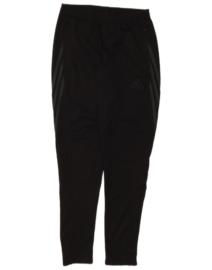 ADIDAS Mens Climalite Tracksuit Trousers Small  Black Polyester