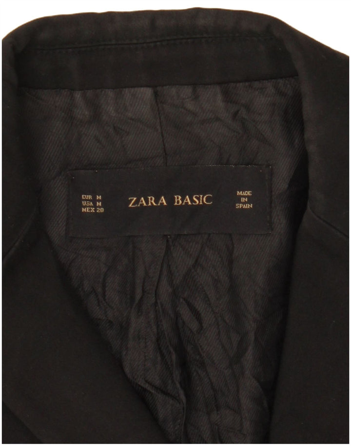 Jachetă pentru femei Zara cu 1 nasture, UK 12 Medium Negru