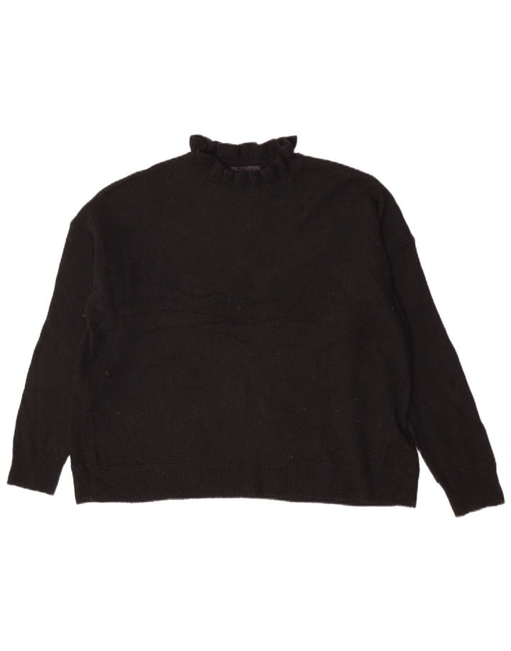 Pulover cu gât țestoasă pentru femei Marks & Spencer UK 16 mare negru