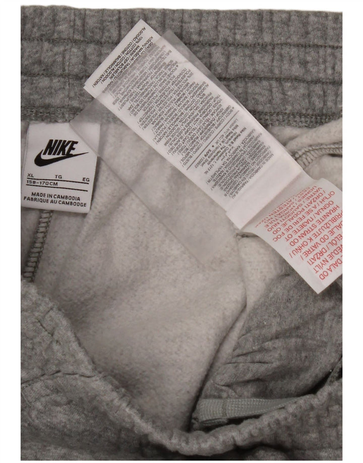 Pantaloni de trening cargo NIKE pentru băieți, pantaloni de jogging, 13-14 ani, XL, gri pete