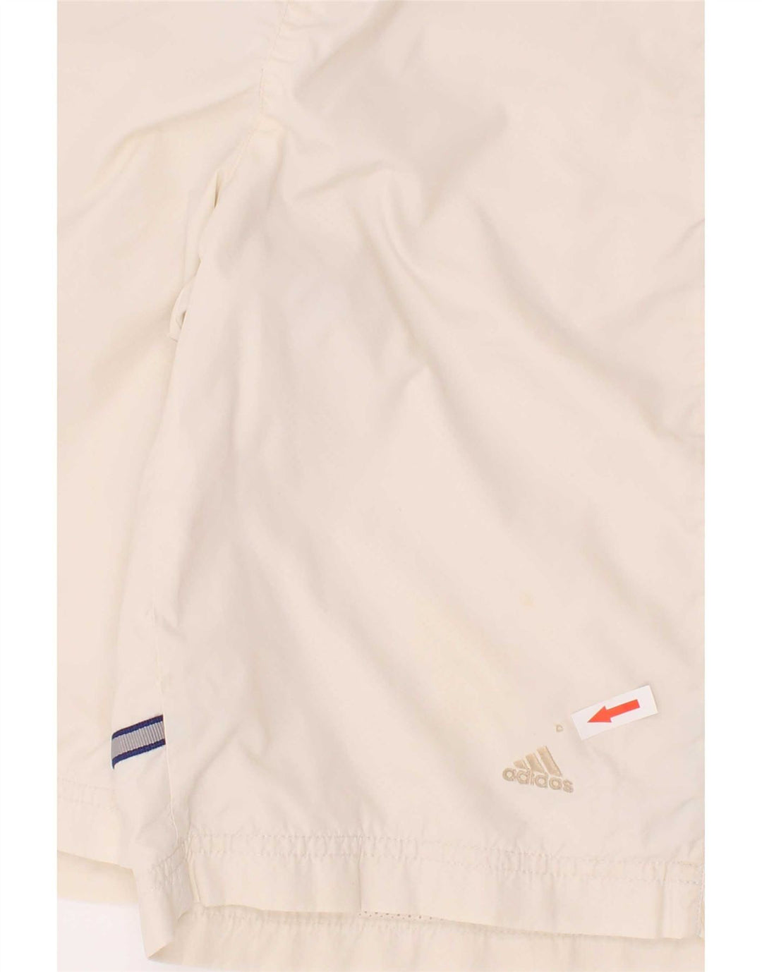 Pantaloni scurți de înot adidas băieți 13-14 ani poliester cu dungi albe