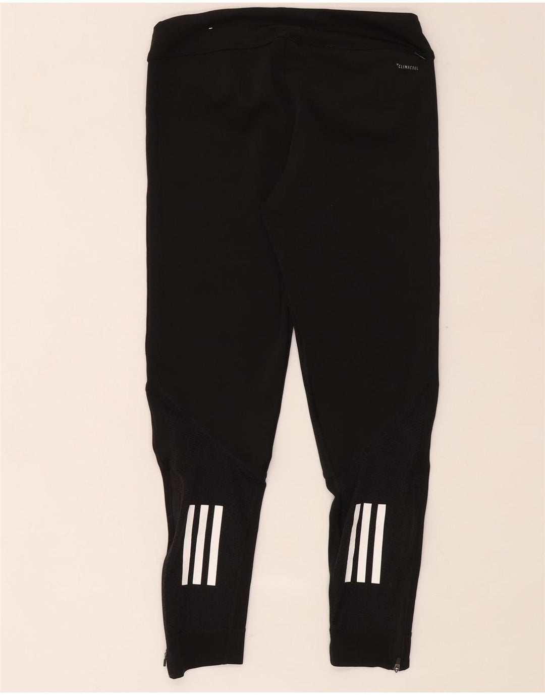 Leggings Climacool pentru femei Adidas UK 12/14 Poliester mediu negru