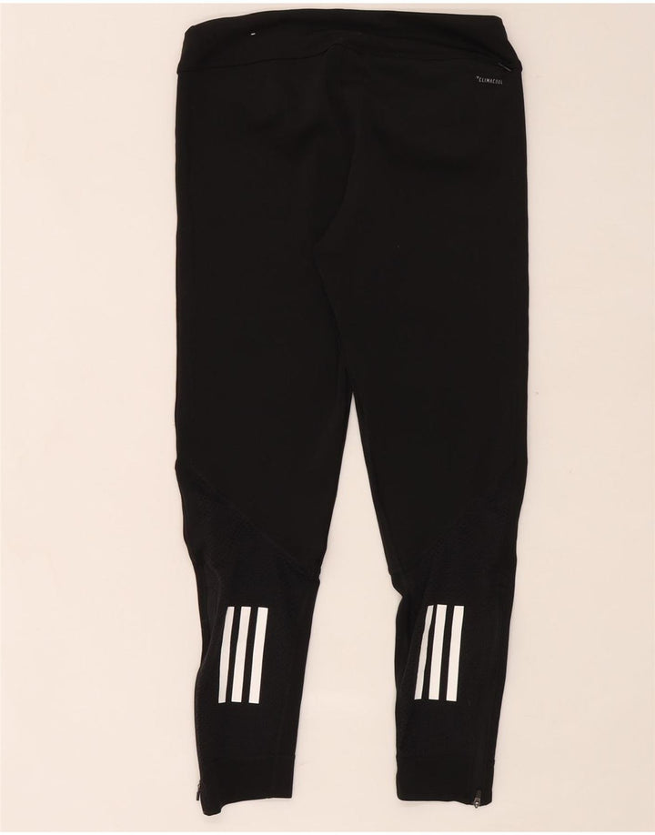 Leggings Climacool pentru femei Adidas UK 12/14 Poliester mediu negru