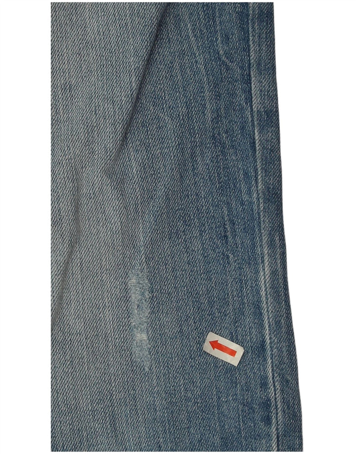 Pantaloni scurți din denim pentru bărbați Tommy Hilfiger W33, bumbac albastru mediu