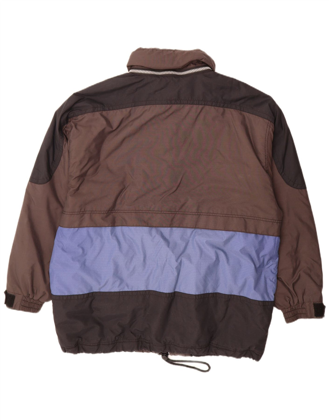 Jachetă de schi pentru bărbați C&A Rodeo cu glugă, UK 44 2XL, maro, nailon color bloc