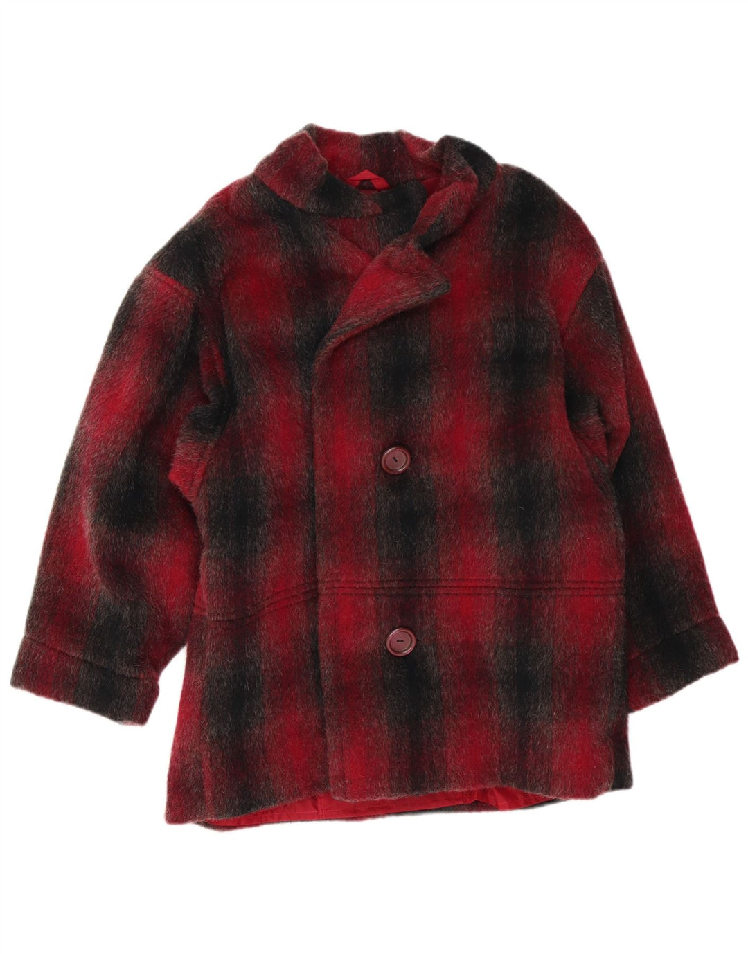 Pardesiu pentru femei VINTAGE UK 16 mare, roșu, caroserie