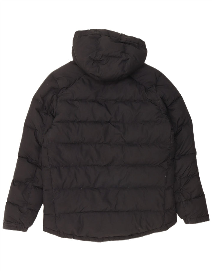Jachetă căptușită cu glugă pentru bărbați Nike UK 40 Poliester negru mare