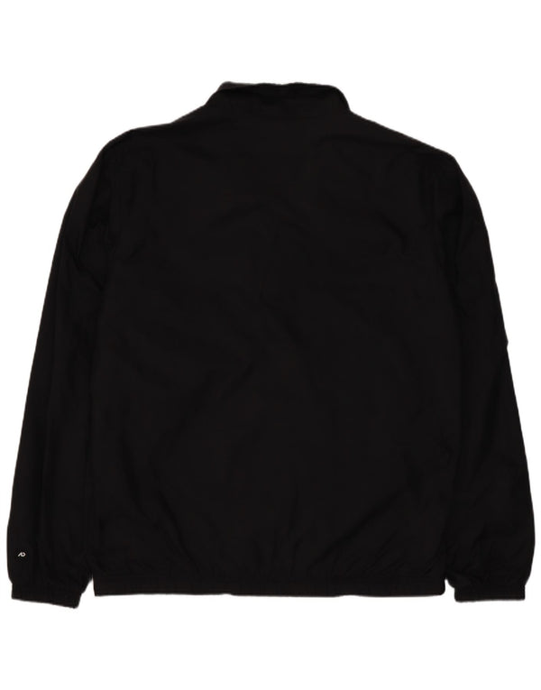 Jachetă de trening Nike pentru bărbați Marea Britanie 38/40 Medium Negru Colorblock Nylon