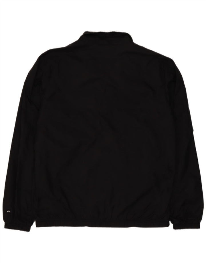 Jachetă de trening Nike pentru bărbați Marea Britanie 38/40 Medium Negru Colorblock Nylon