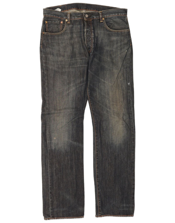 Blugi Levi's 501 drepte pentru bărbați W36 L34 Bumbac albastru