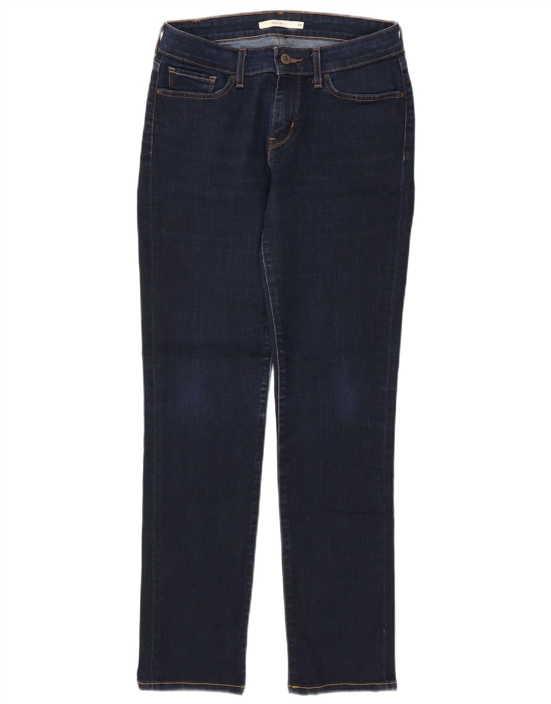 Blugi Levi's 712 Slim pentru femei W29 L32 Bumbac bleumarin
