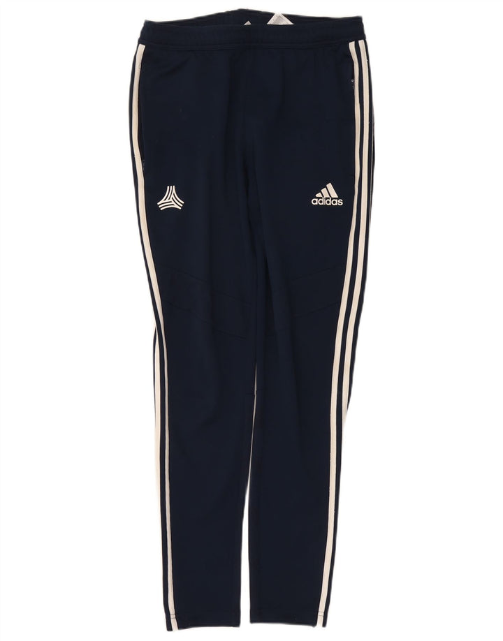 Pantaloni de trening grafic ADIDAS pentru bărbați, poliester mici, albastru