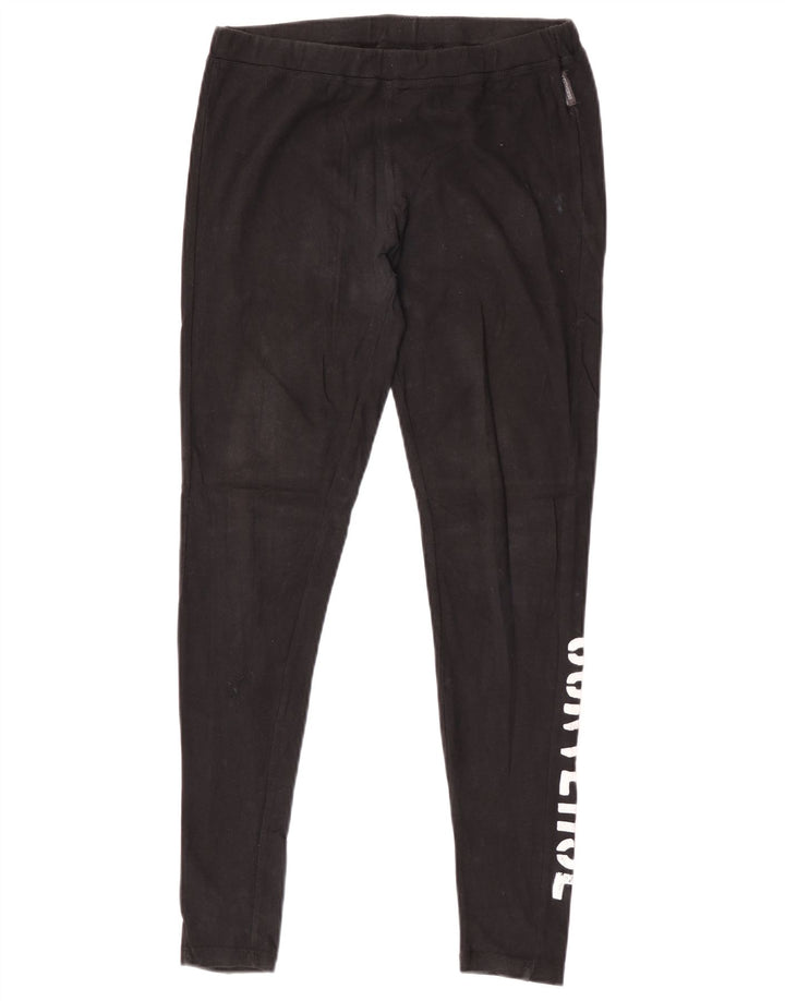 Leggings grafic Converse pentru femei UK 12 Medium Black