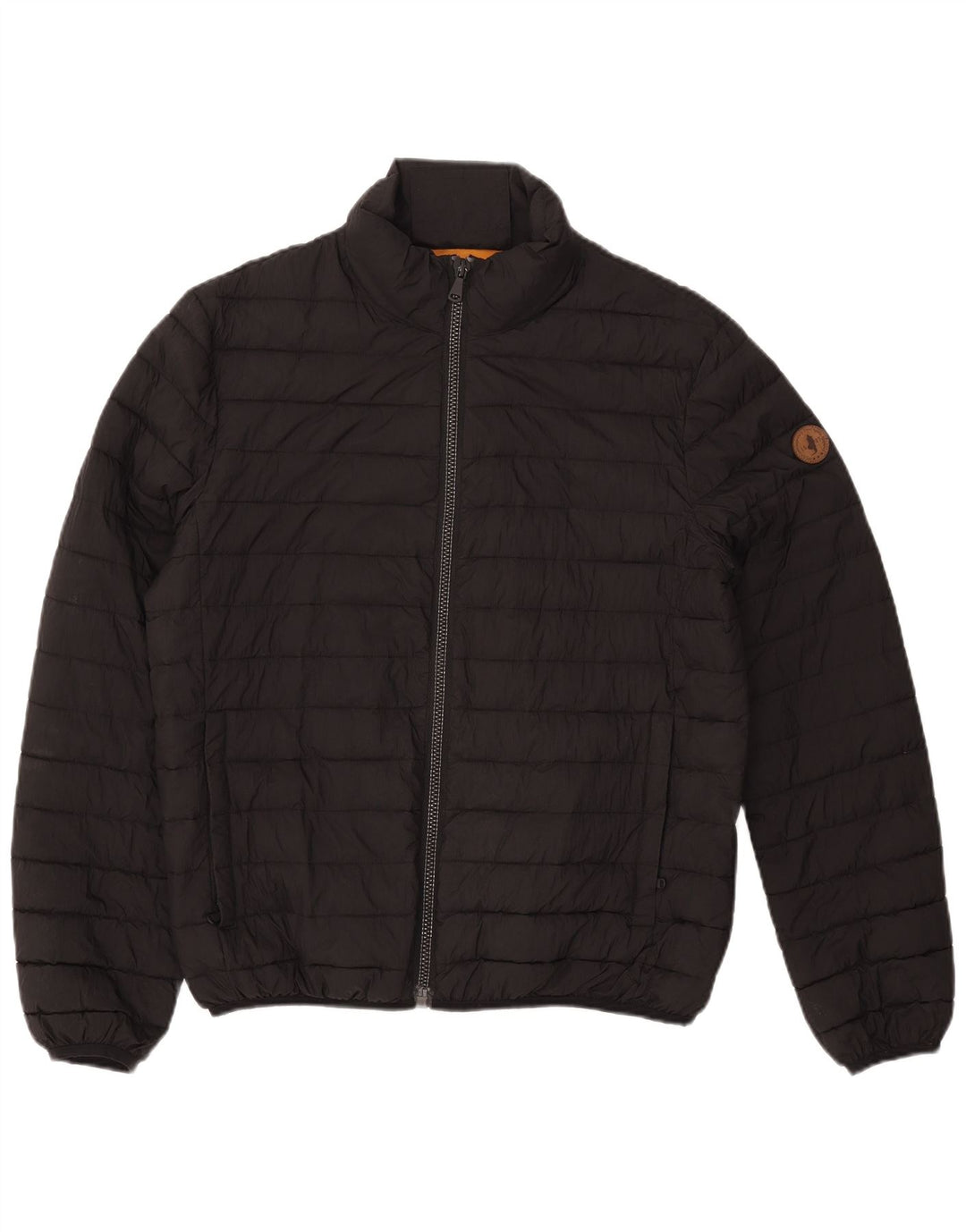 MARLBORO CLASSICS Jachetă căptușită pentru bărbați UK 40 Large Nylon negru