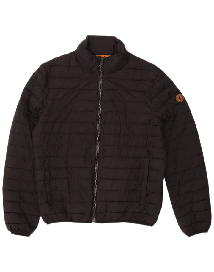 MARLBORO CLASSICS Jachetă căptușită pentru bărbați UK 40 Large Nylon negru