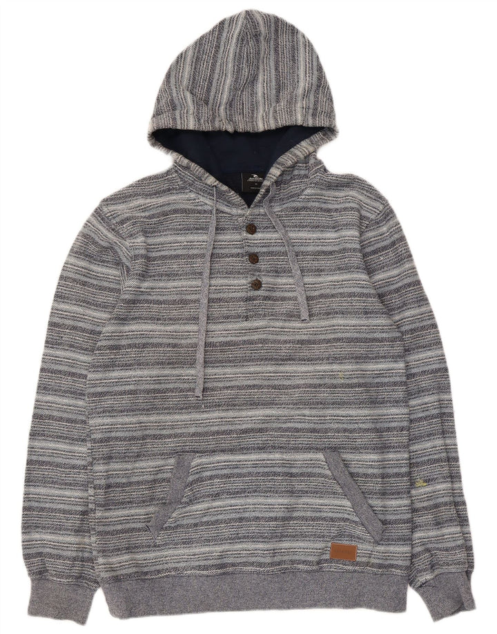 Pulover cu pulover pentru femei Rip Curl UK 14 Large Grey Pinstripe