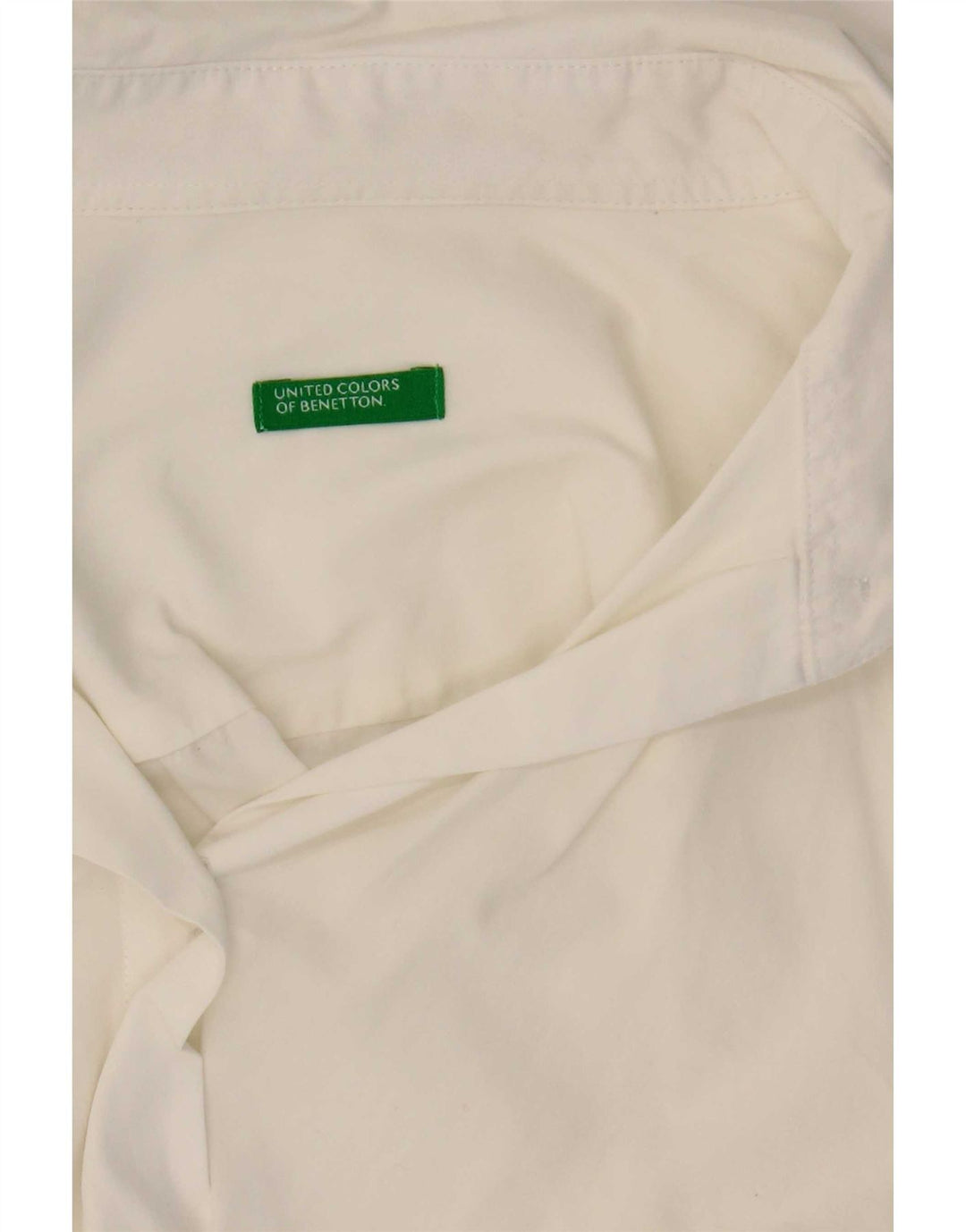 Cămașă Benetton pentru femei UK 12 Medium White