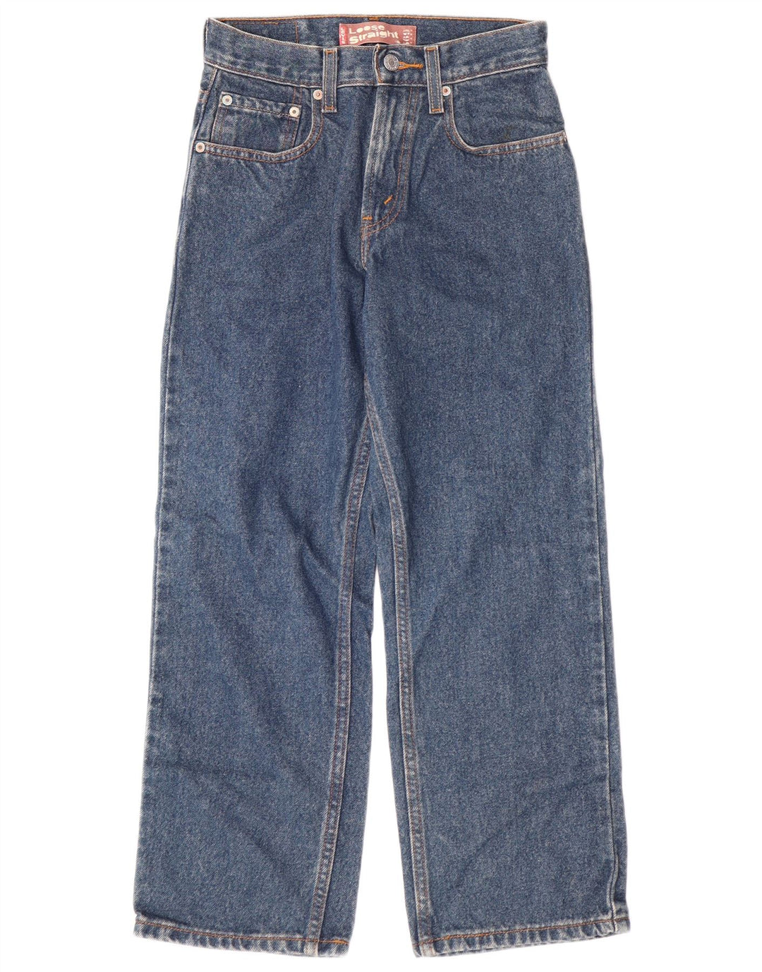 LEVI'S Boys 569 Blugi drepte cu tăiere lejeră 11-12 ani L26 L26 Bumbac albastru