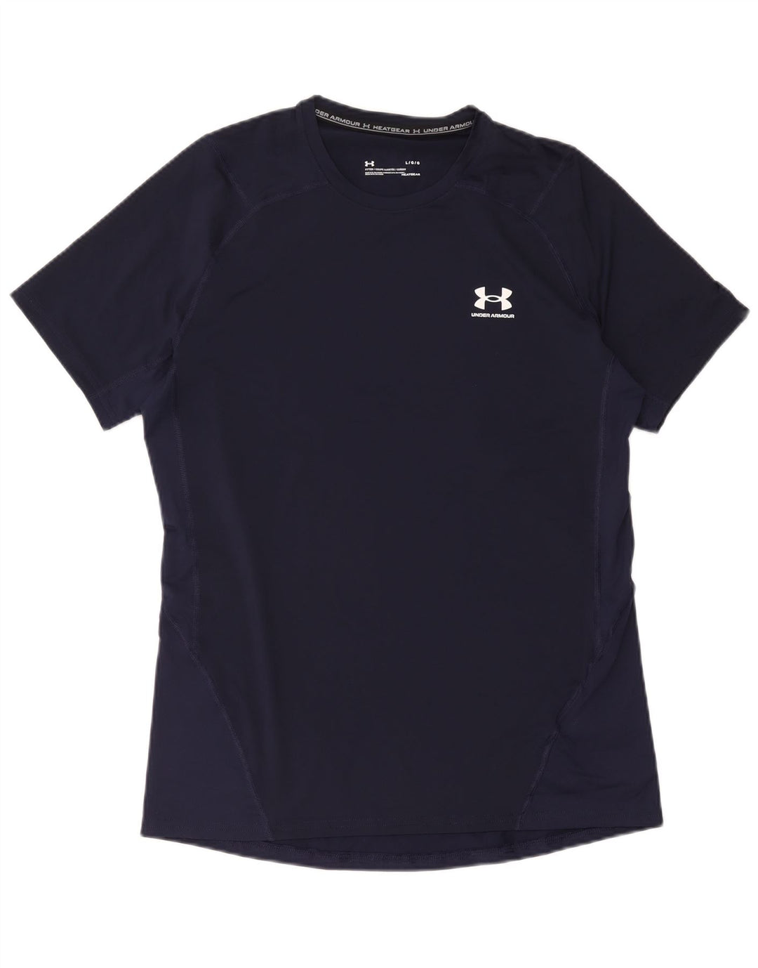 Tricou Under Armour pentru bărbați Heat Gear Top mare poliester bleumarin