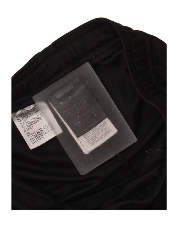 Pantaloni de trening Adidas pentru femei UK 10 Poliester negru mic