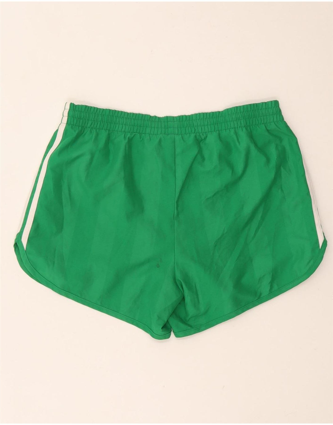 Pantaloni scurti sport adidas pentru femei, poliester verde mic
