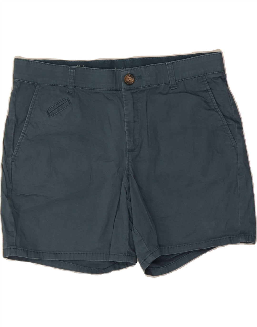 DOCKERS Womens Khakis Chino Shorts US 12 Large W32  Blue Cotton Vintage Dockers and Second-Hand Dockers from Messina Hembry 
