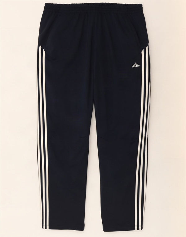 Pantaloni de trening Adidas pentru bărbați 2XL, poliester bleumarin