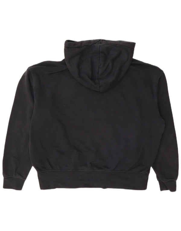 Pulover supradimensionat pentru femei Nike UK 10 Bumbac gri mic