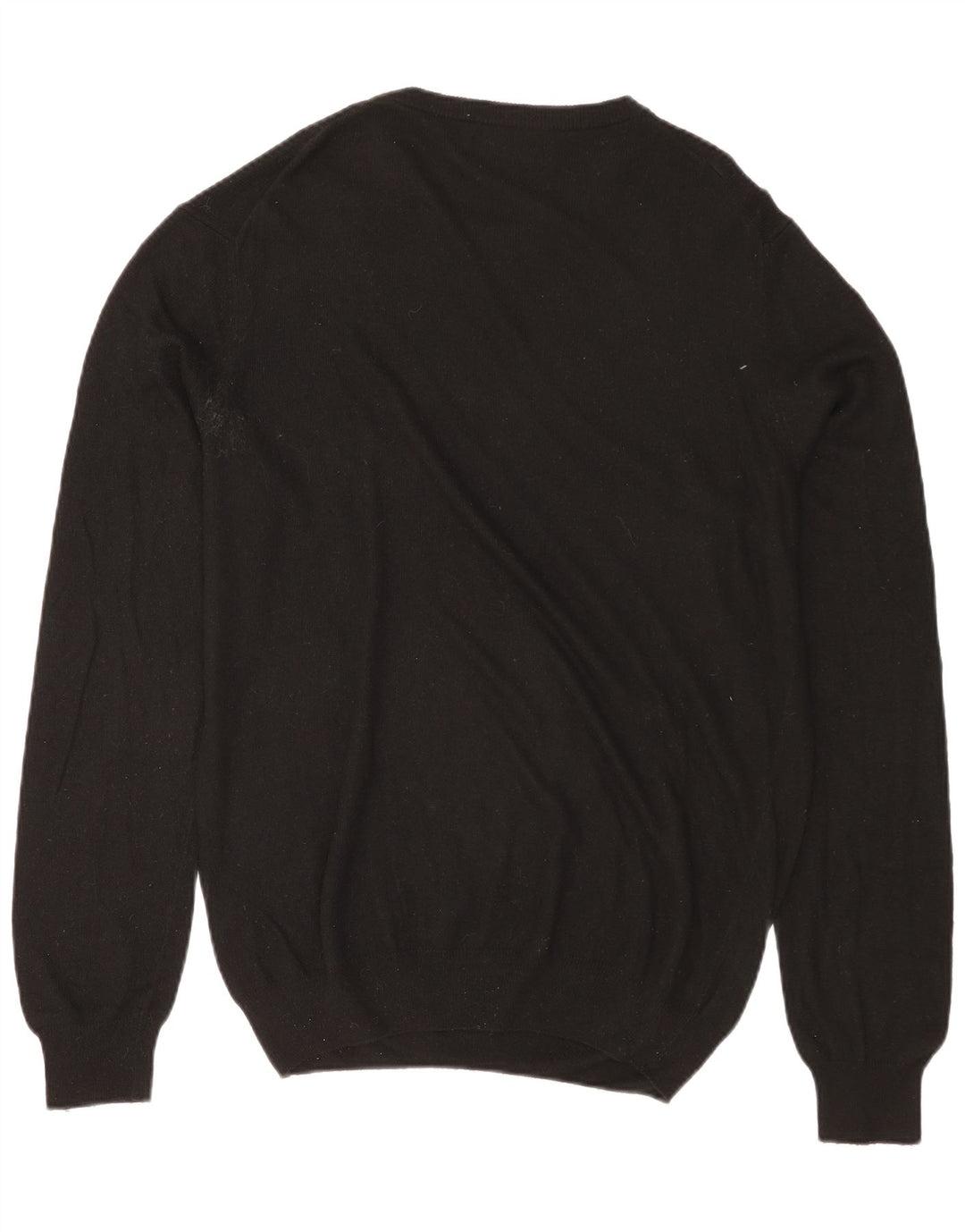 TRUSSARDI Pulover pentru bărbați cu gât de barcă din poliamidă neagră mare