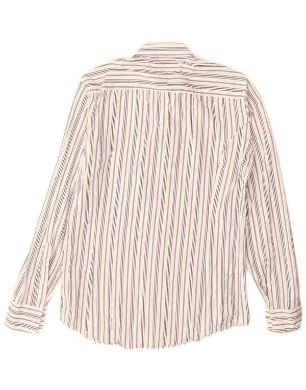 Cămașă pentru bărbați Diesel Medium White Pinstripe Bumbac