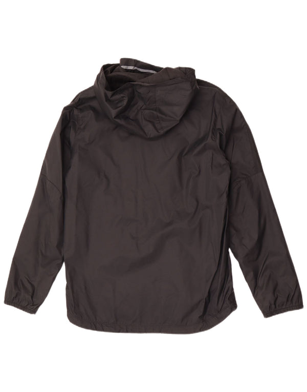 Jachetă de ploaie cu glugă Nike pentru băieți 13-14 ani XL din nailon negru