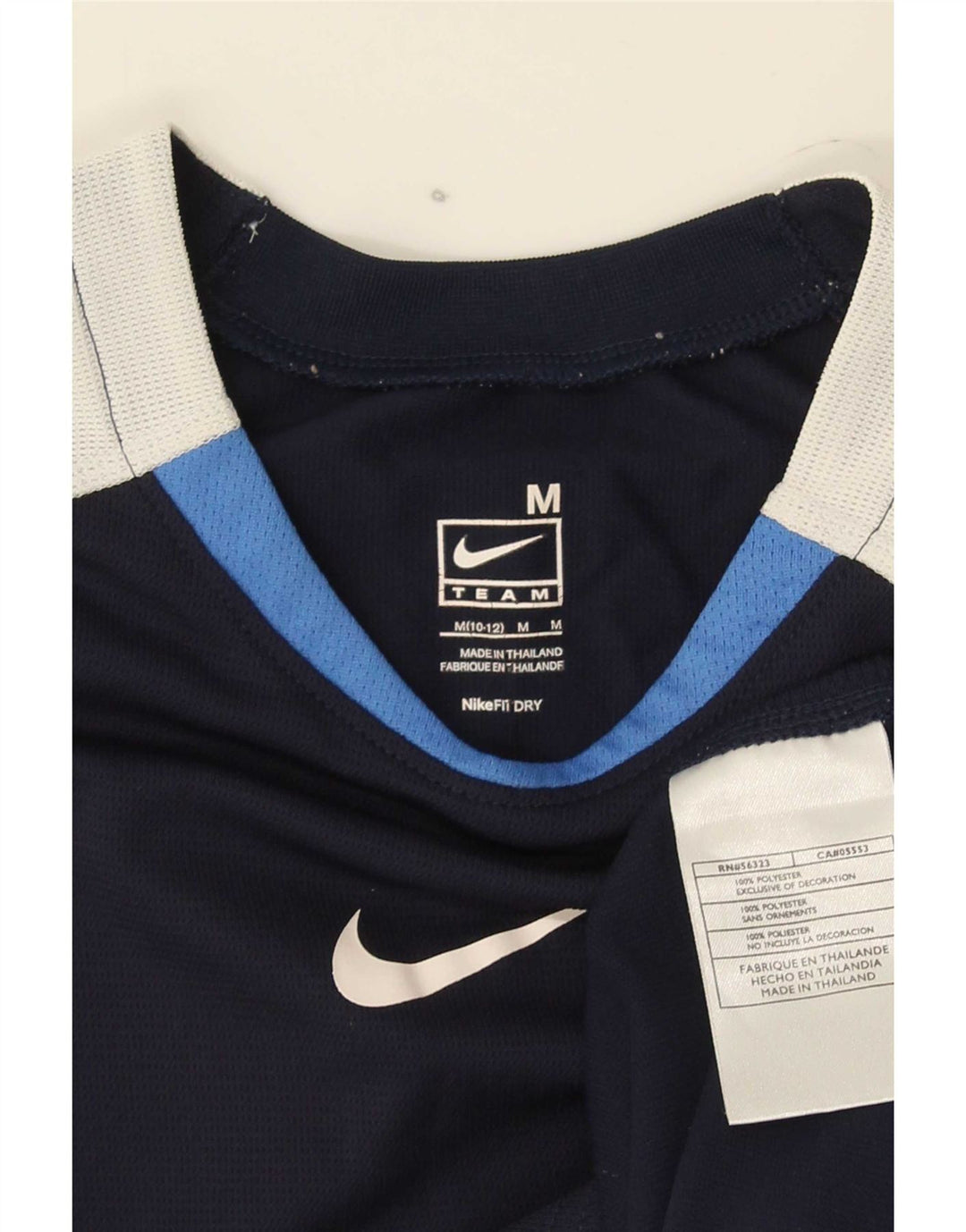 Vestă grafică Nike pentru băieți Top 10-11 ani, mediu, bleumarin, color block