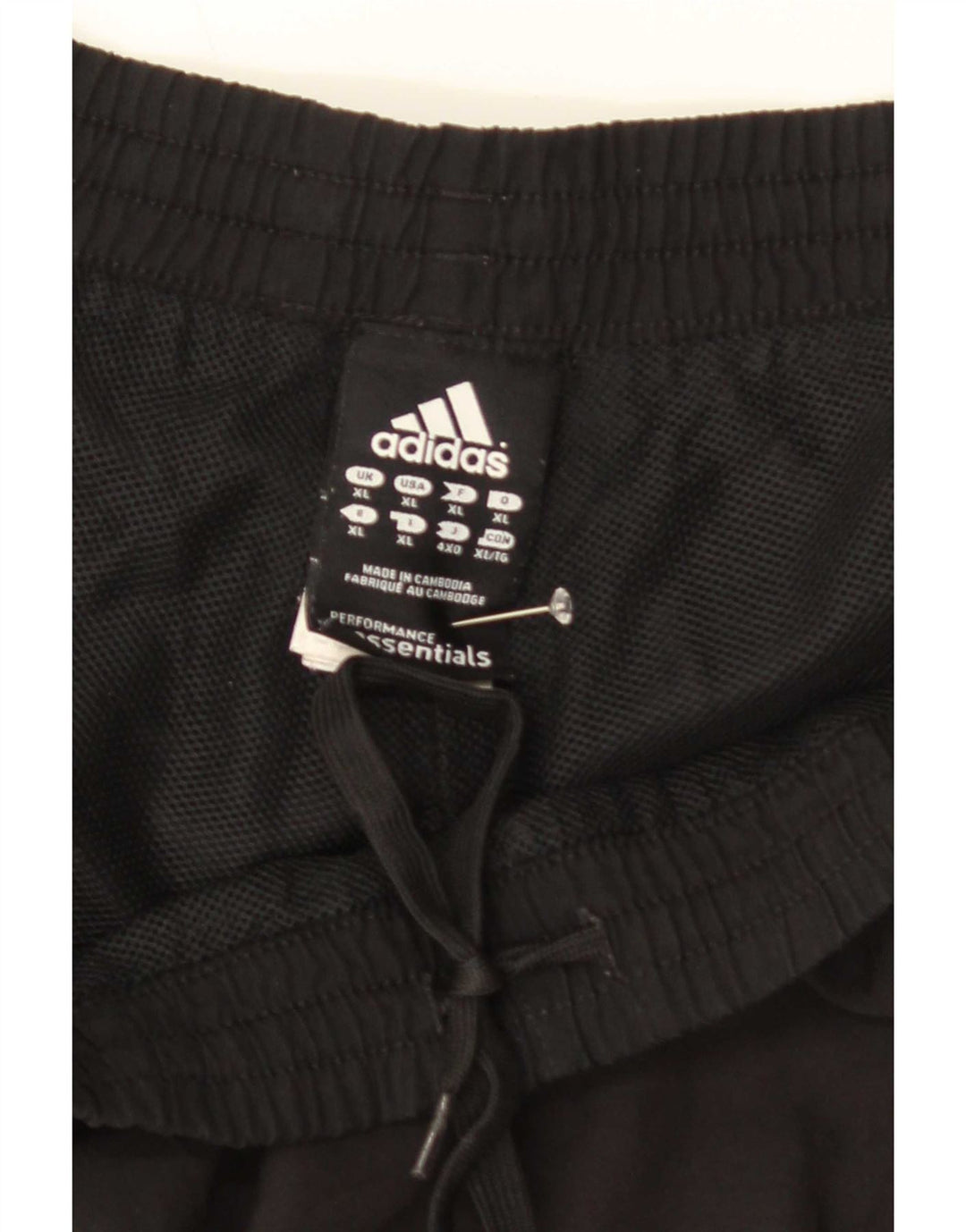 Pantaloni scurți sport pentru bărbați Adidas Climalite Regular XL poliester negru