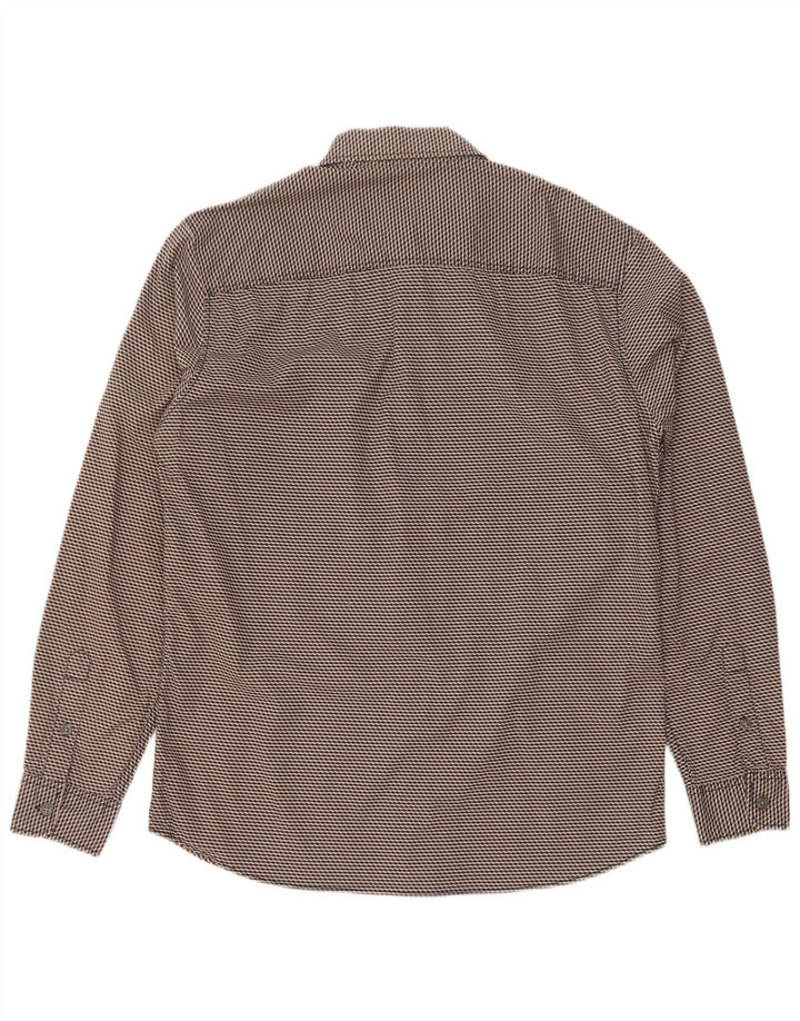 Cămașă Jack & Jones pentru bărbați, mare, gri geometric, bumbac