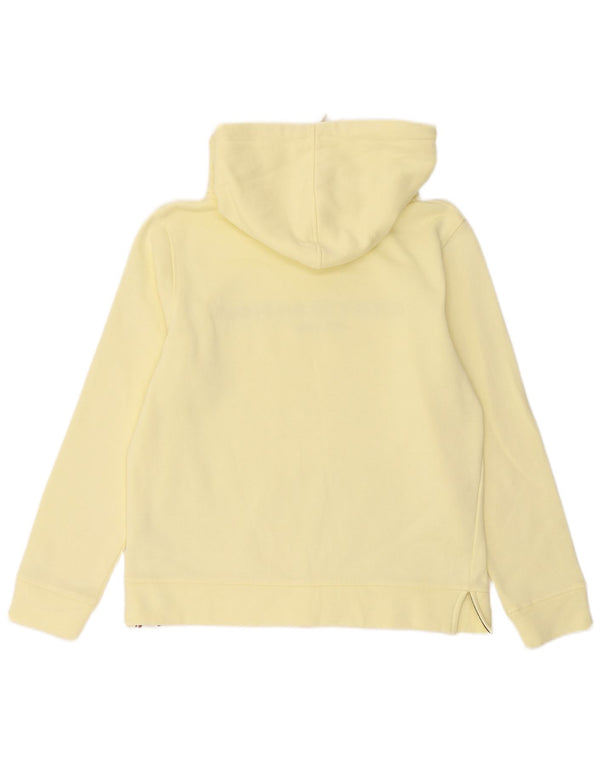 Pulover cu capotă supradimensionat pentru femei Tommy Hilfiger UK 10 Mic Galben