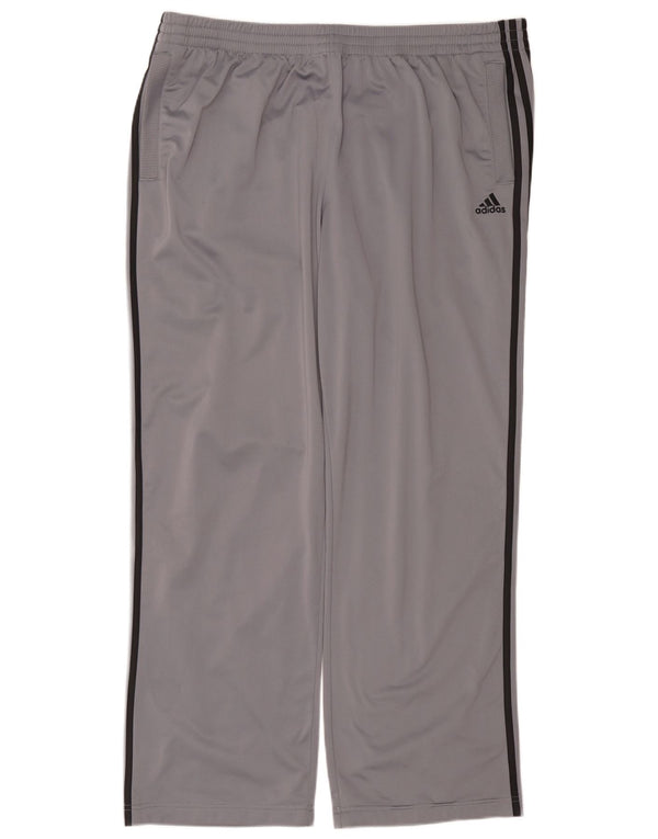 Pantaloni de trening ADIDAS pentru bărbați 2XL poliester gri