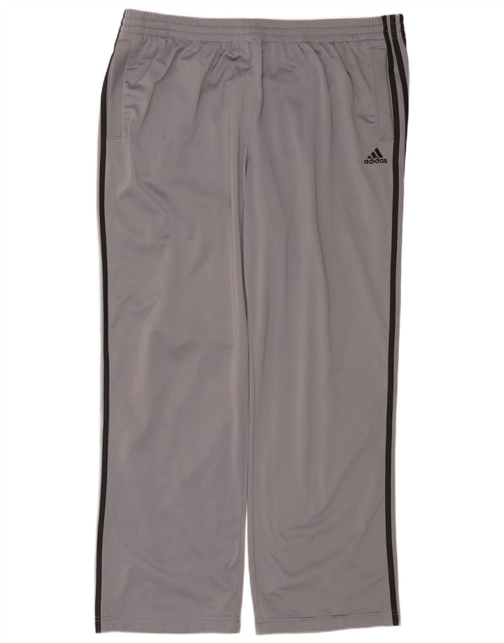 Pantaloni de trening ADIDAS pentru bărbați 2XL poliester gri
