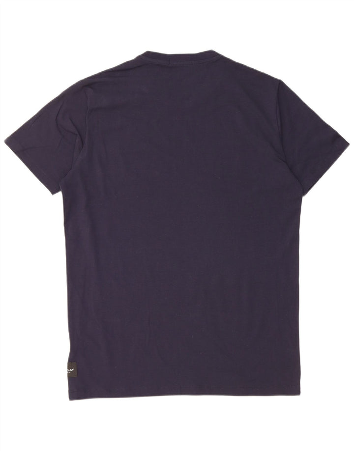 Replay Tricou Bărbați Top Mediu Bleumarin