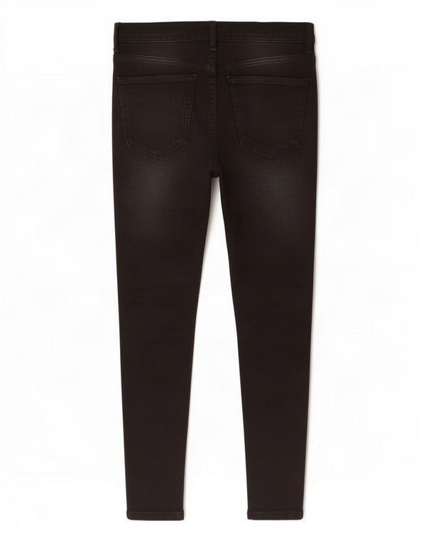 Topshop Blugi Jamie Slim pentru femei W30 L26 bumbac negru