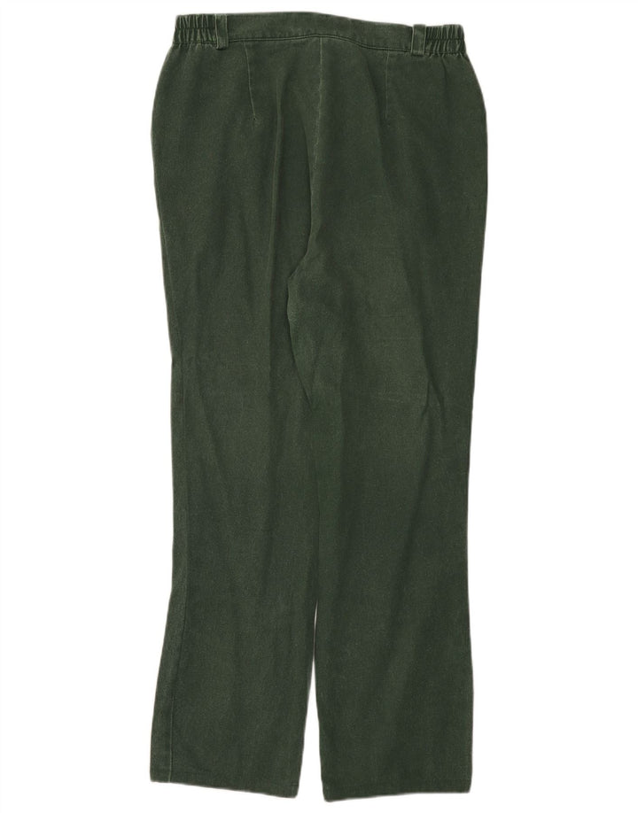 Pantaloni casual drepti pentru femei Alphorn EU 42 Mari L30 L28 Bumbac verde