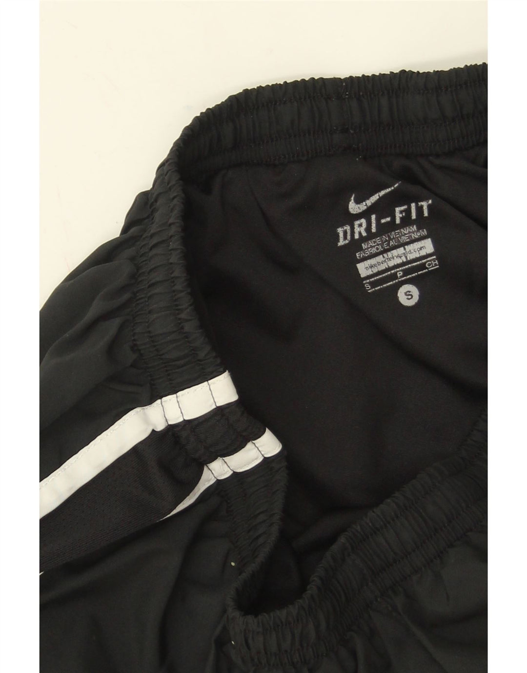Pantaloni scurți sport Nike Dri Fit pentru femei UK 8 Small Negru Poliester