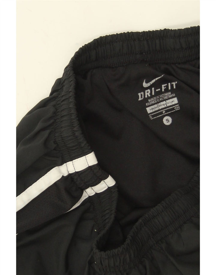 Pantaloni scurți sport Nike Dri Fit pentru femei UK 8 Small Negru Poliester