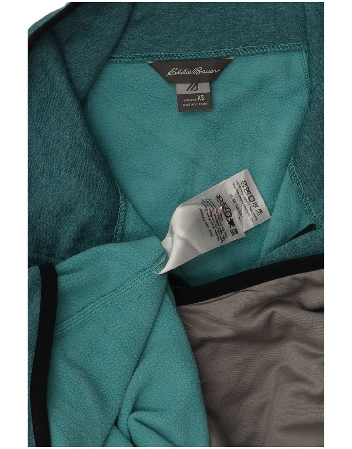 Jachetă de trening supradimensionată pentru femei Eddie Bauer UK 6 XS Poliester verde