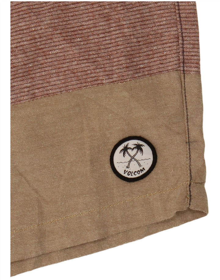 Pantaloni scurți casual pentru bărbați Volcom W32, medii, multicolore, din bumbac