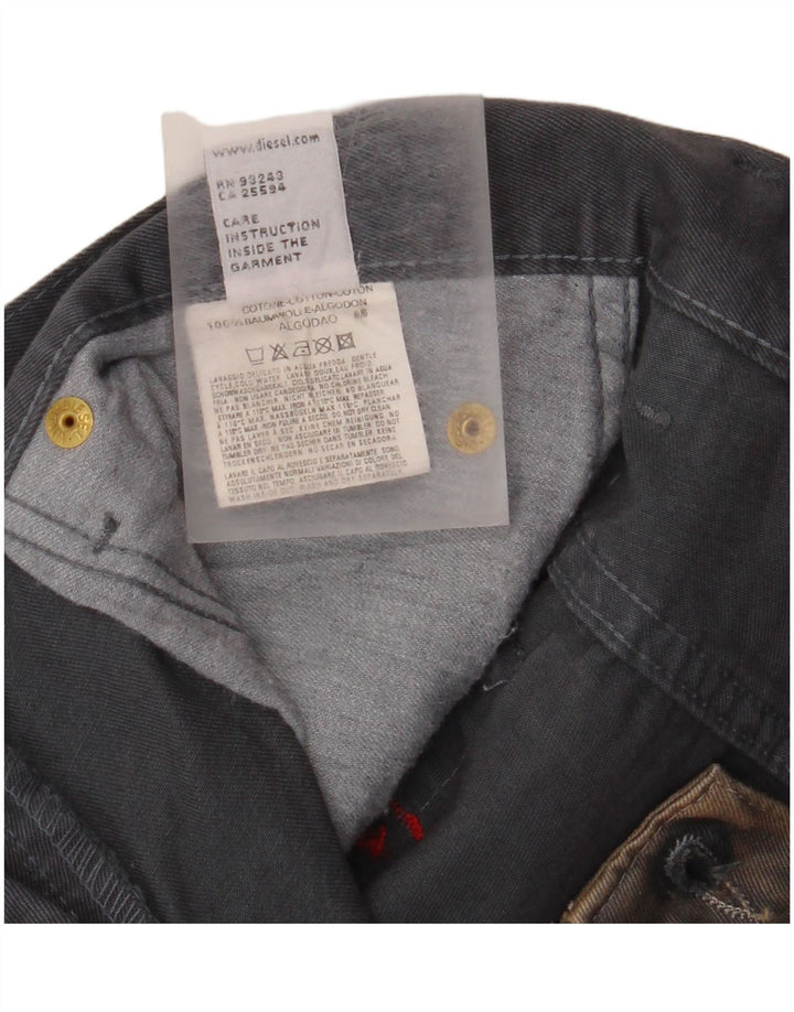 Pantaloni casual pentru bărbați DIESEL Bootcut W32 L32, bumbac Tie Dye Bej